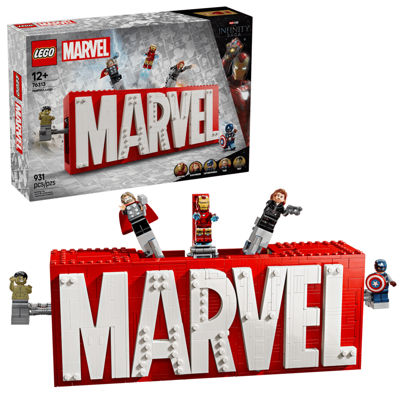 LEGO® Marvel 76313 Logo MARVEL a minifigurky