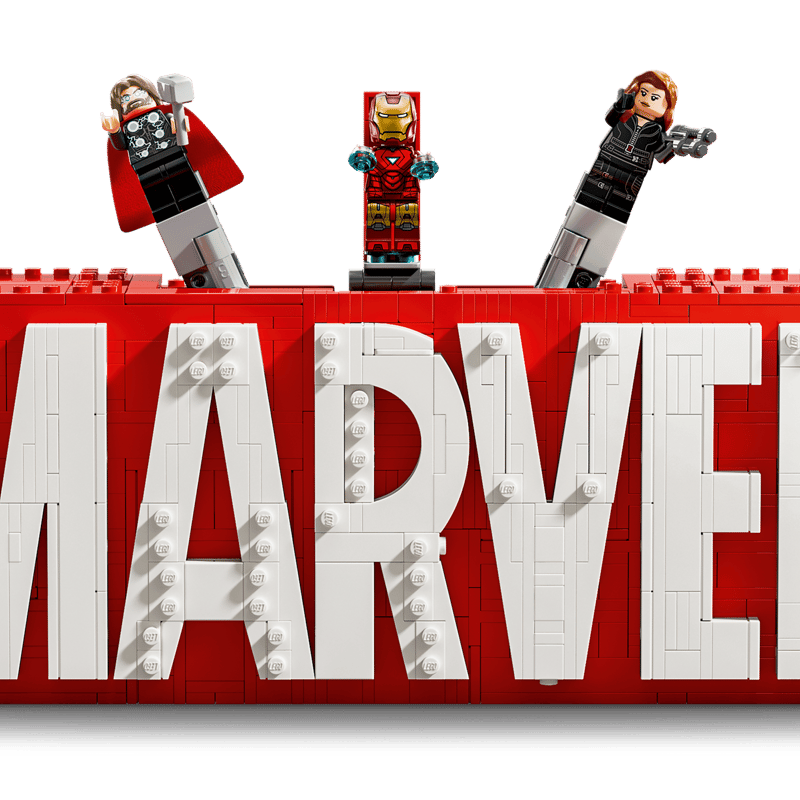 LEGO® Marvel 76313 Logo MARVEL a minifigurky