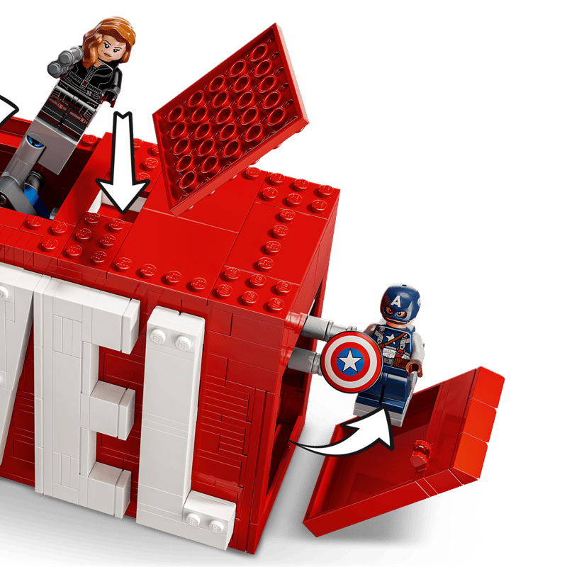 LEGO® Marvel 76313 Logo MARVEL a minifigurky
