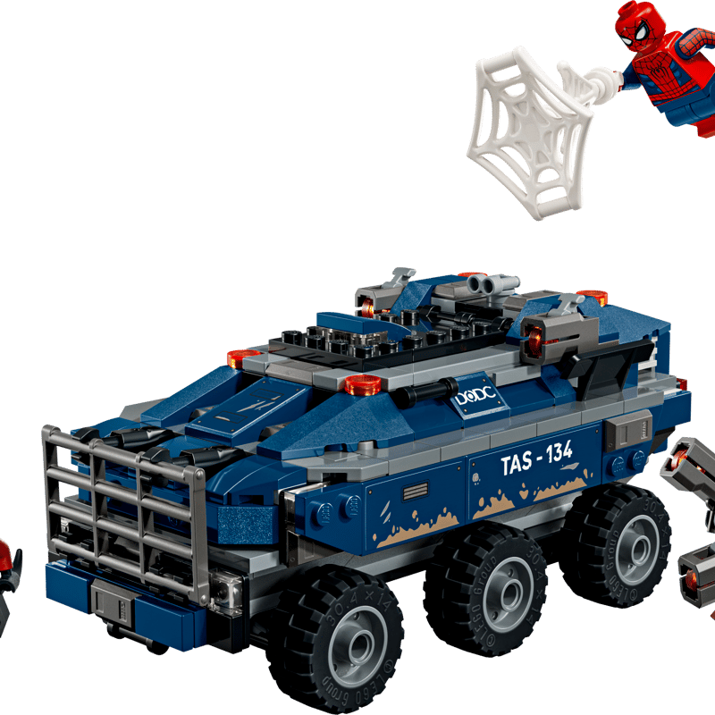 LEGO® Marvel 76349 Spider-Man a honička za vězeňským transportérem