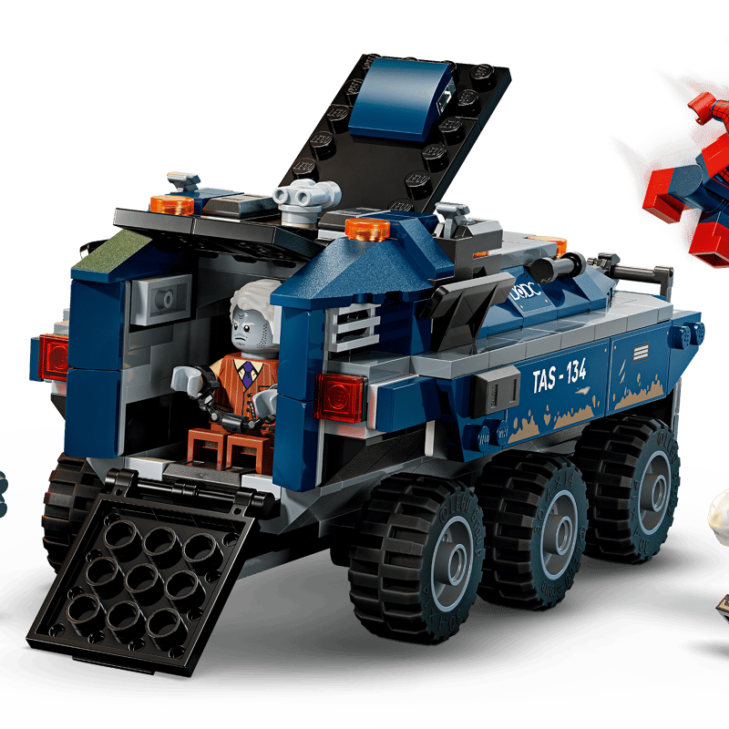LEGO® Marvel 76349 Spider-Man a honička za vězeňským transportérem