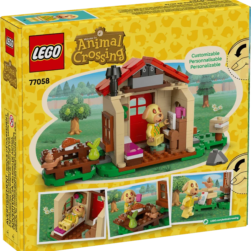 LEGO Animal Crossing 77058 Goldie a její útulný dům — obrázek 11