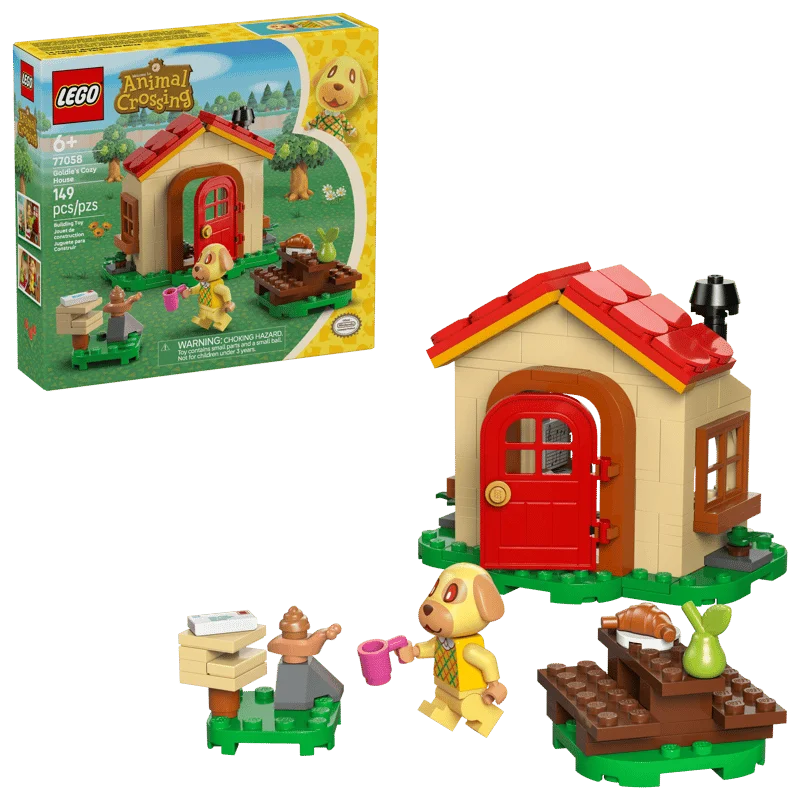 LEGO Animal Crossing 77058 Goldie a její útulný dům — obrázek 2