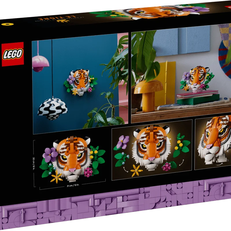 LEGO Art 31217 Kolekce zvířat – Tygr — obrázek 11