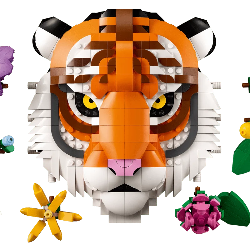LEGO Art 31217 Kolekce zvířat – Tygr — obrázek 3