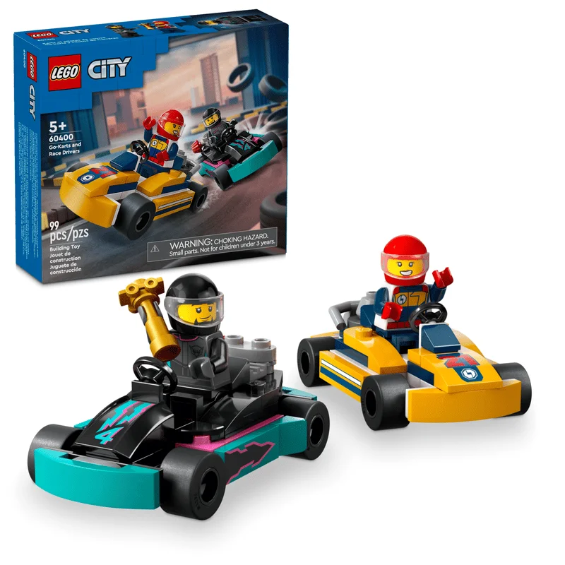 LEGO City 60400 Motokáry s řidiči — obrázek 2