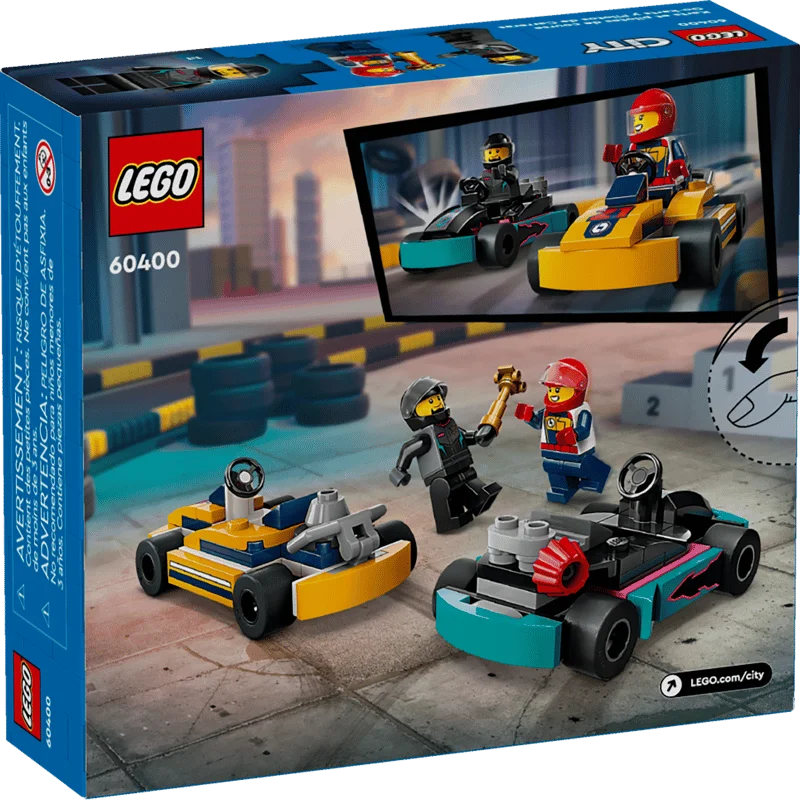 LEGO City 60400 Motokáry s řidiči — obrázek 5