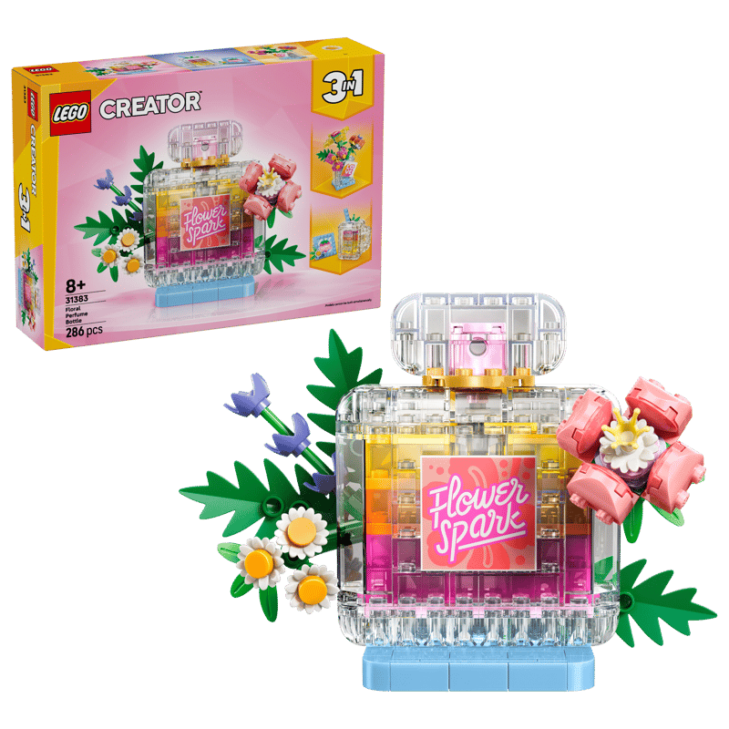 LEGO® Creator 3 v 1 31383 Parfém s ozdobnými květinami