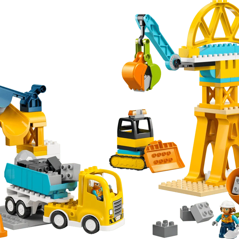 LEGO DUPLO 10476 Staveniště a vozidla 3 v 1 — obrázek 1