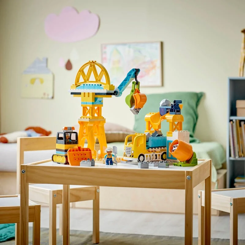 LEGO DUPLO 10476 Staveniště a vozidla 3 v 1 — obrázek 13