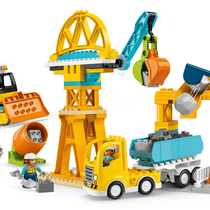 LEGO DUPLO 10476 Staveniště a vozidla 3 v 1 — obrázek 3