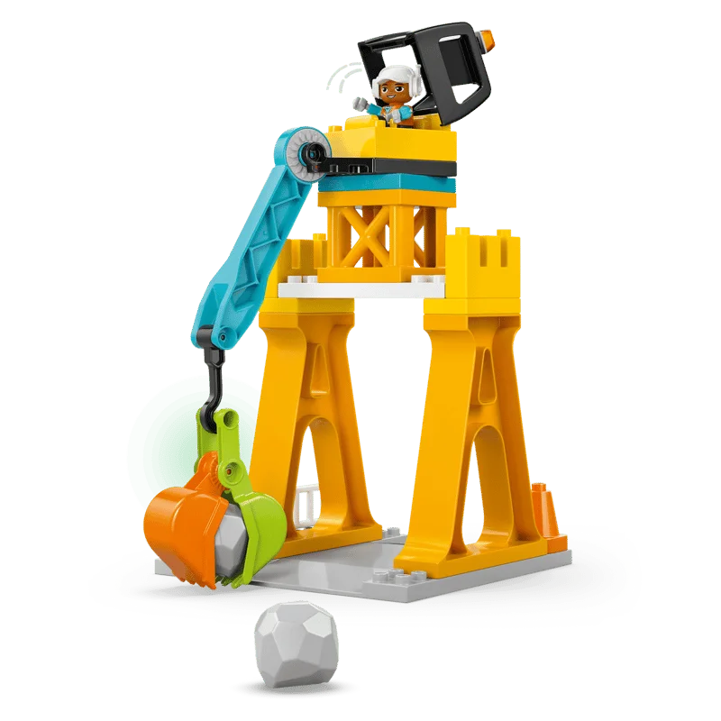 LEGO DUPLO 10476 Staveniště a vozidla 3 v 1 — obrázek 6
