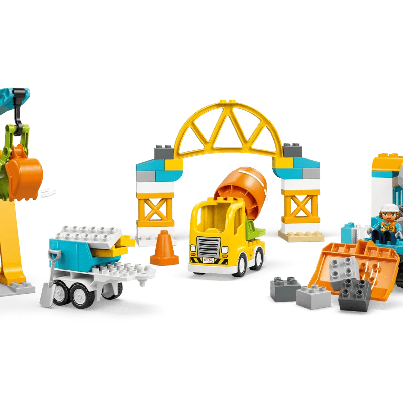 LEGO DUPLO 10476 Staveniště a vozidla 3 v 1 — obrázek 8