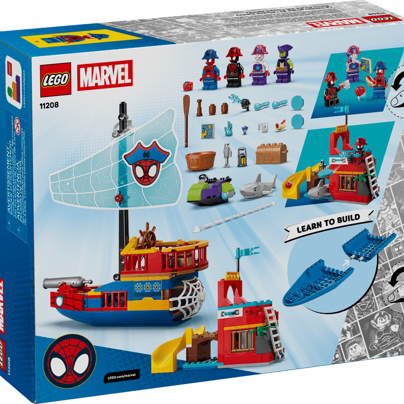 LEGO Marvel 11208 Pirátská loď Spideyho týmu — obrázek 11