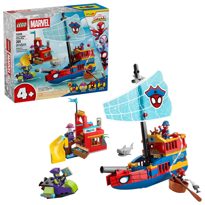 LEGO Marvel 11208 Pirátská loď Spideyho týmu — obrázek 2