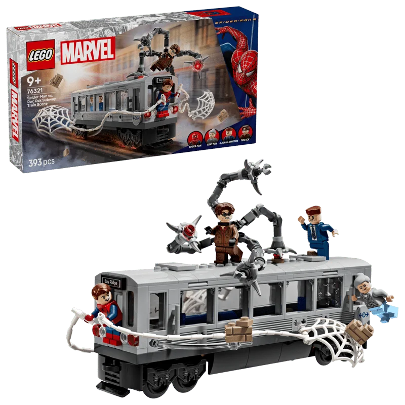 LEGO Marvel 76321 Spider-Man vs. Doc Ock: Scéna v metru — obrázek 2