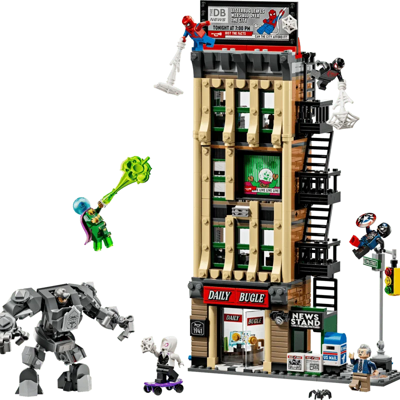 LEGO Marvel 76342 Spider-Man vs. Mysterio: Daily Bugle — obrázek 1