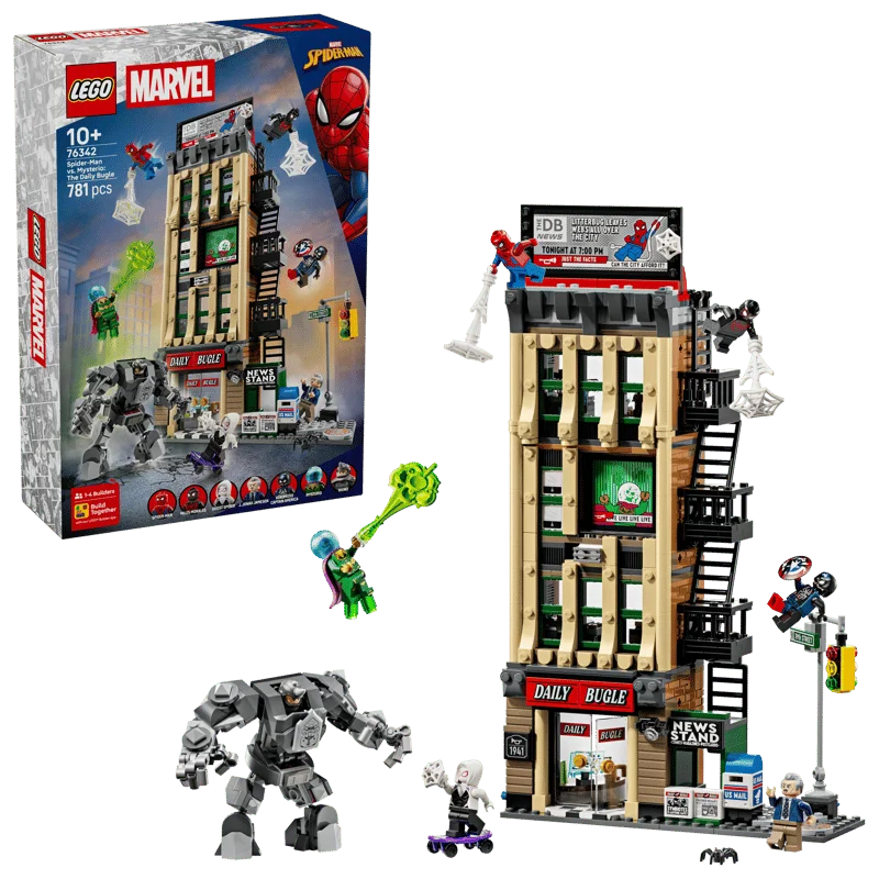 LEGO Marvel 76342 Spider-Man vs. Mysterio: Daily Bugle — obrázek 2