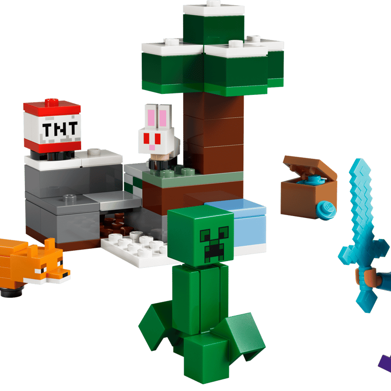 LEGO® Minecraft 21583 Steve a dobrodružství v tajze