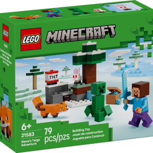 LEGO® Minecraft 21583 Steve a dobrodružství v tajze