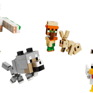 LEGO® Minecraft 21592 Kuřecí žokej a útok v poušti