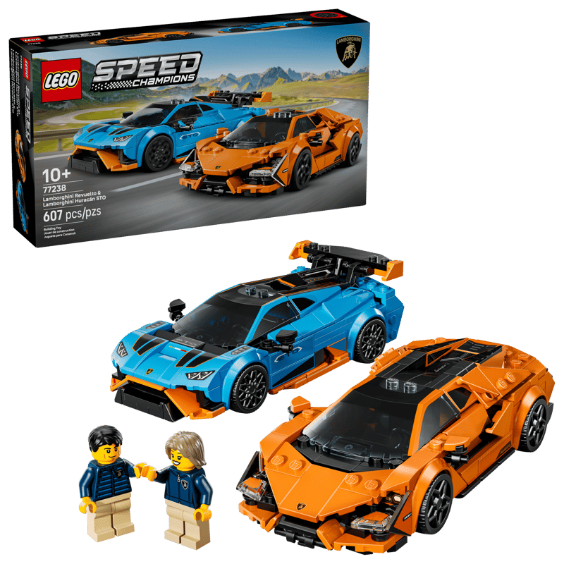 LEGO Speed Champions 77238 Lamborghini Revuelto a Huracán STO — obrázek 2