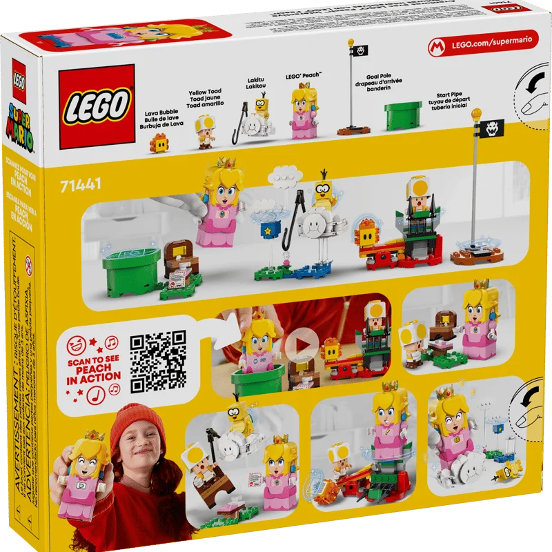 LEGO Super Mario 71441 Interaktivní LEGO Peach a dobrodružství — obrázek 9