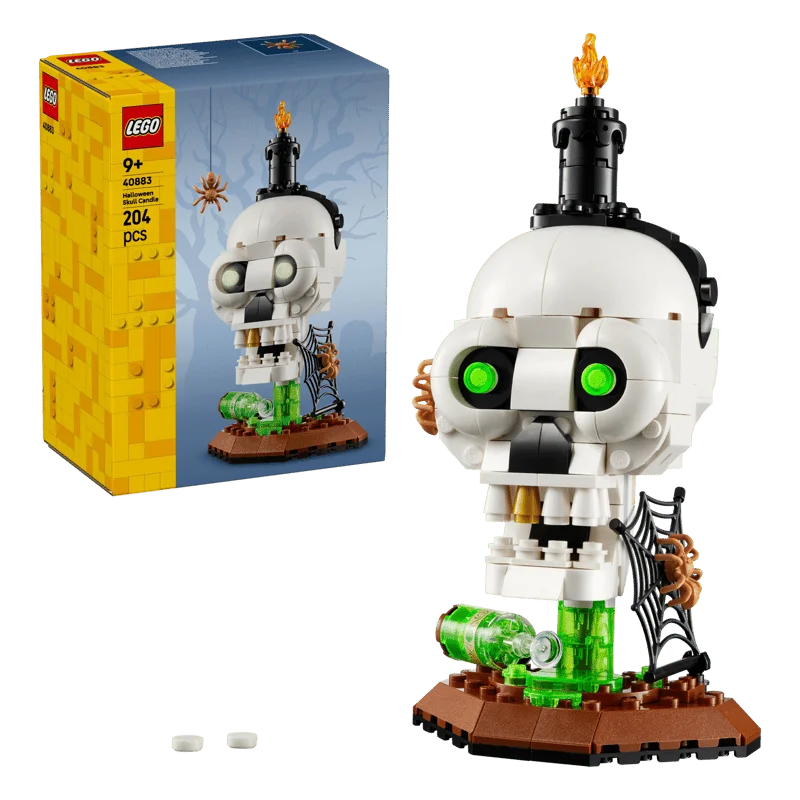 LEGO 40883 Halloweenská svíčka ve tvaru lebky — obrázek 2