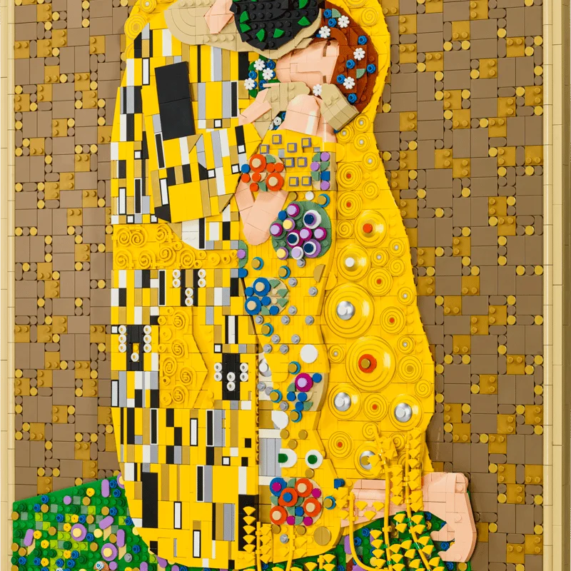 LEGO Art 31221 Gustav Klimt – Polibek — obrázek 1