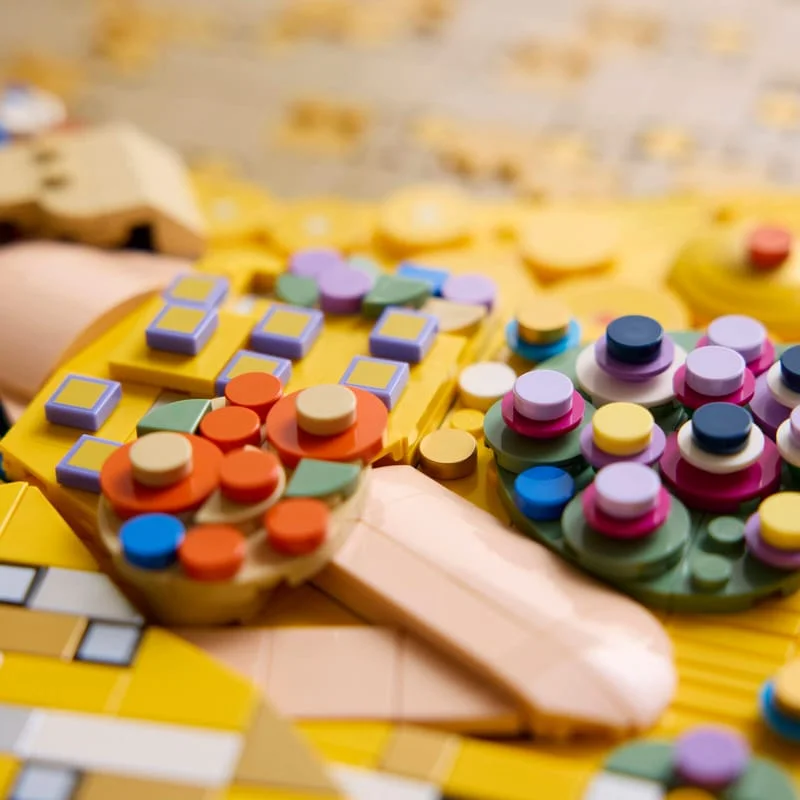 LEGO Art 31221 Gustav Klimt – Polibek — obrázek 12