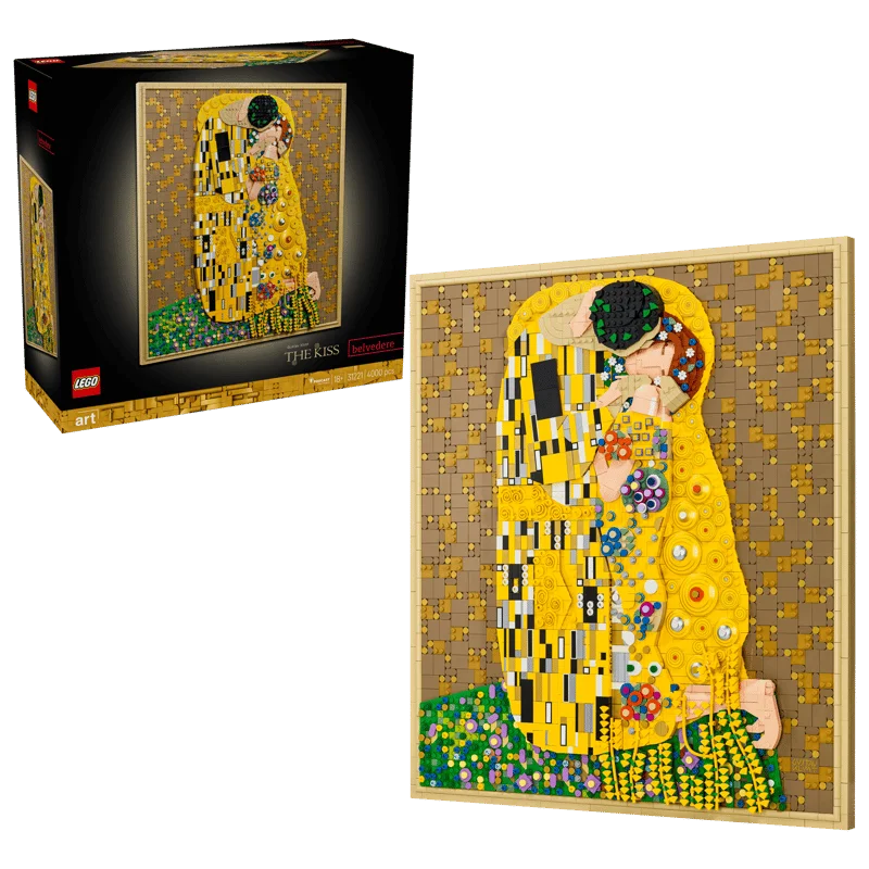 LEGO Art 31221 Gustav Klimt – Polibek — obrázek 2