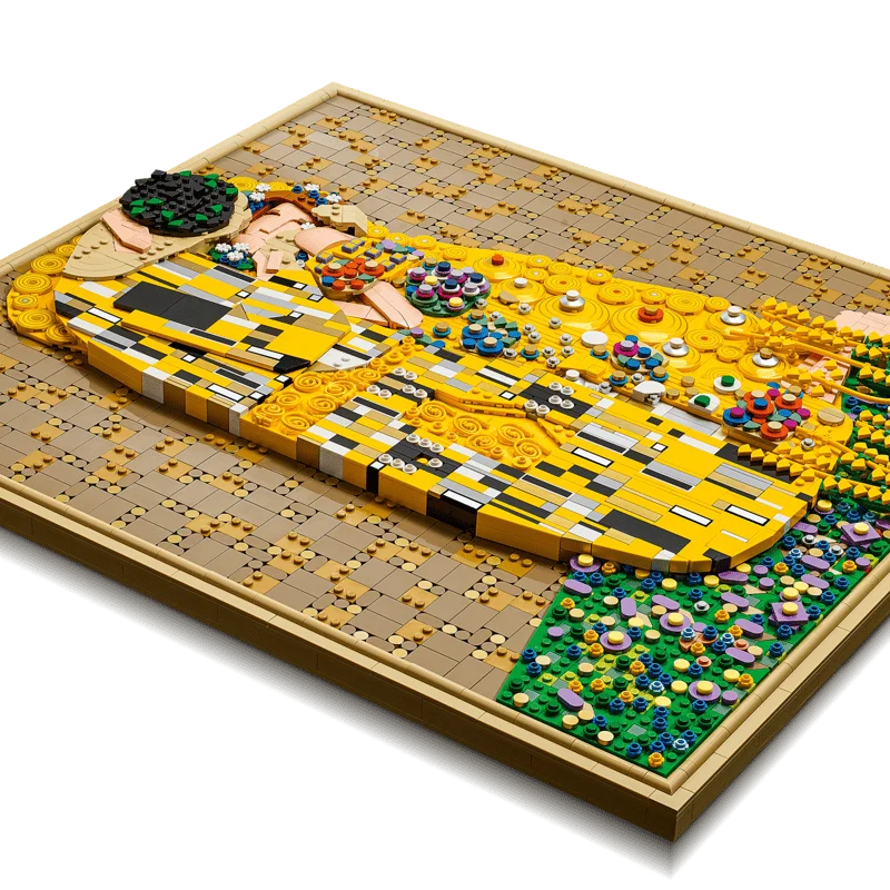 LEGO Art 31221 Gustav Klimt – Polibek — obrázek 3