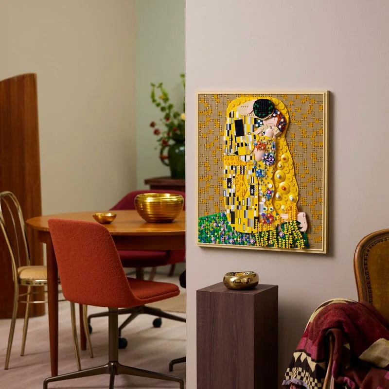LEGO Art 31221 Gustav Klimt – Polibek — obrázek 7