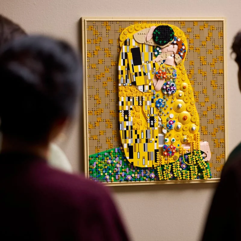LEGO Art 31221 Gustav Klimt – Polibek — obrázek 8