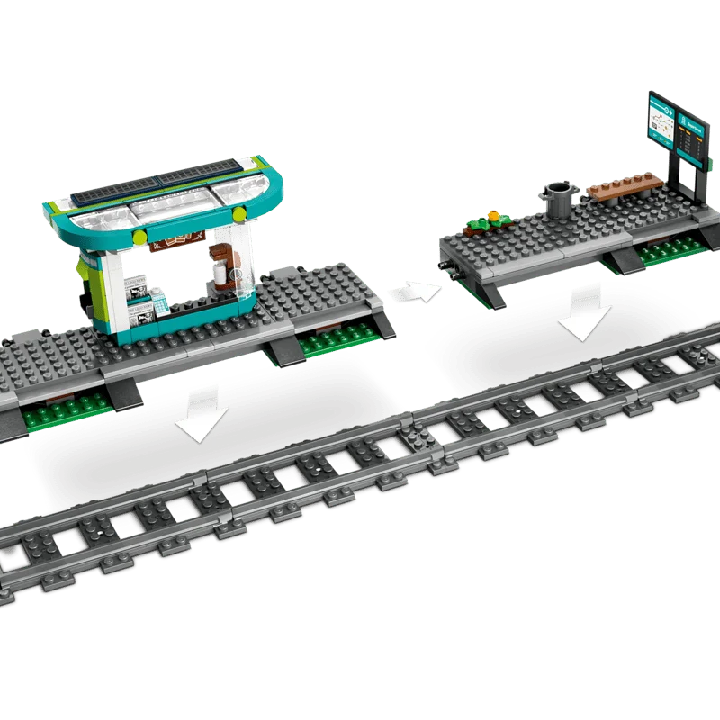 LEGO City 60423 Tramvaj a zastávka v centru města — obrázek 4