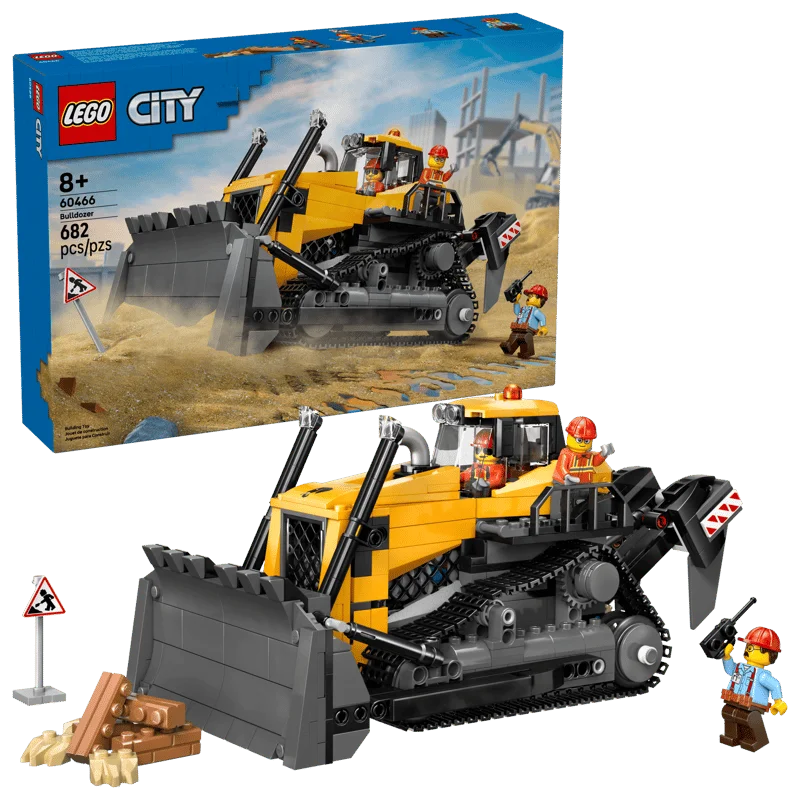 LEGO City 60466 Žlutý buldozer — obrázek 2
