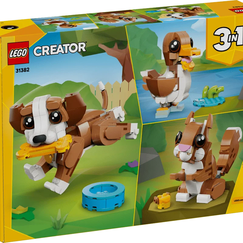 LEGO Creator 3 v 1 31382 Roztomilé štěňátko — obrázek 12