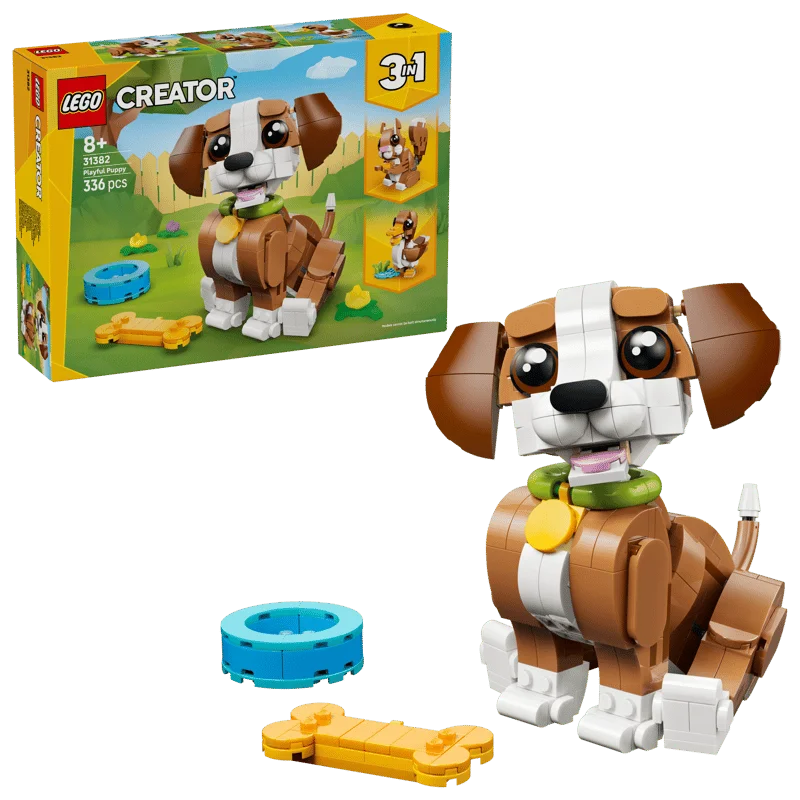 LEGO Creator 3 v 1 31382 Roztomilé štěňátko — obrázek 2