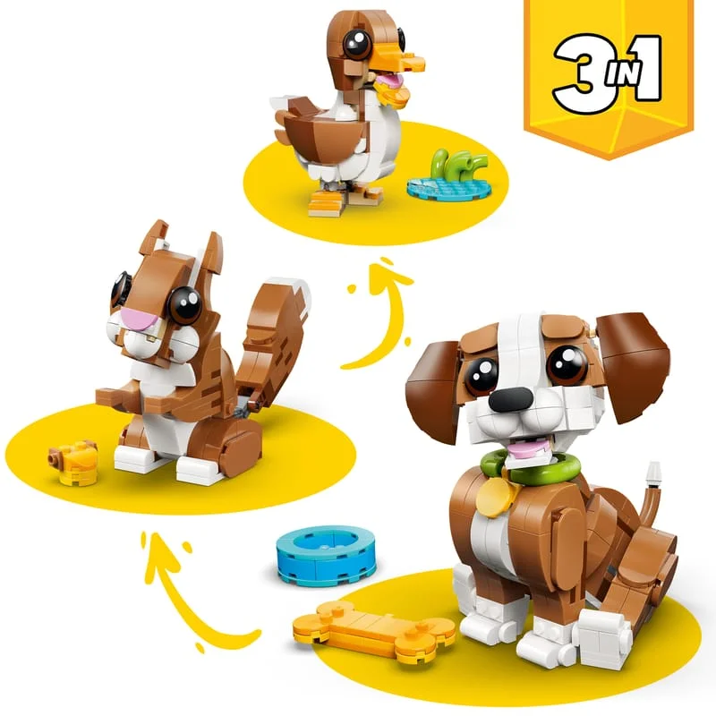 LEGO Creator 3 v 1 31382 Roztomilé štěňátko — obrázek 3
