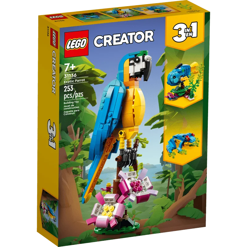 LEGO® Creator 31136 Exotický papoušek — obrázek 2
