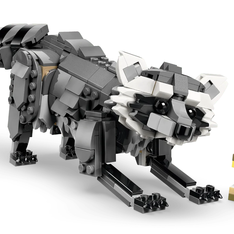 LEGO Creator 31393 Lesní zvířata: Šedý vlk — obrázek 7