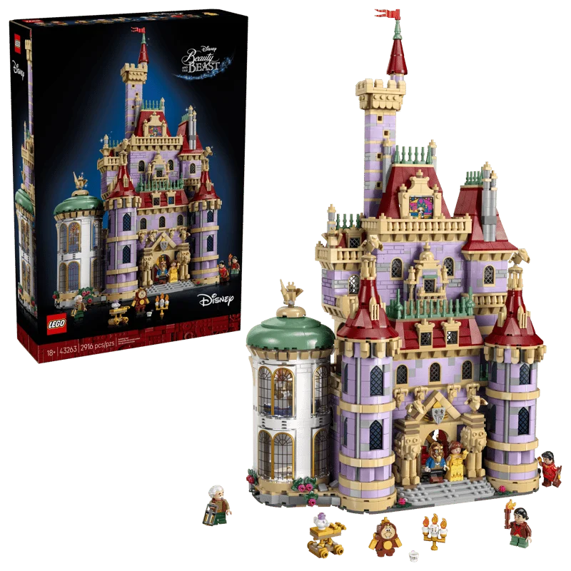 LEGO Disney 43263 Zámek z filmu Kráska a zvíře — obrázek 2
