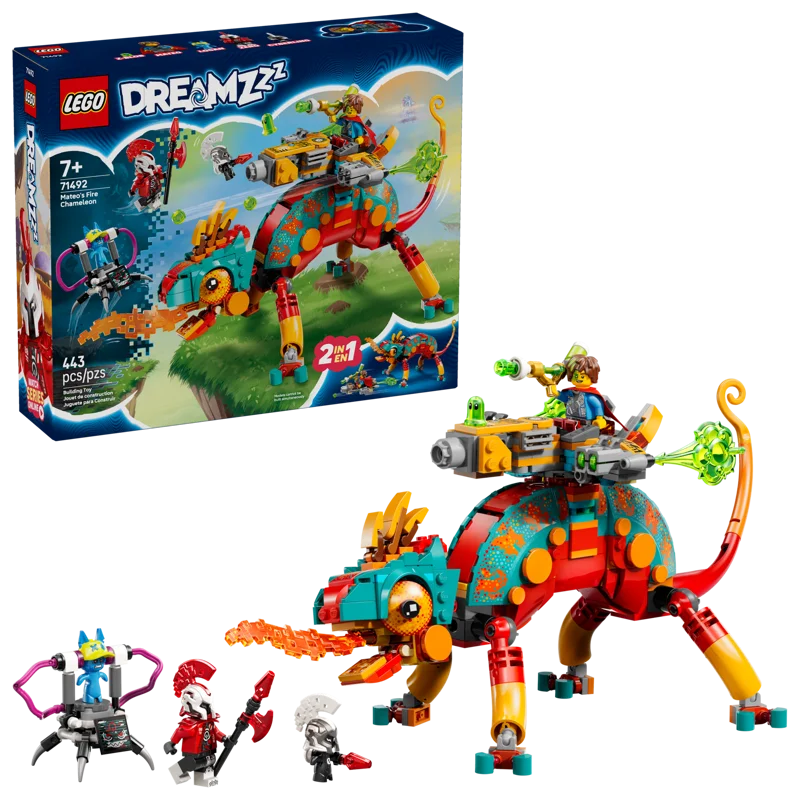 LEGO DREAMZzz 71492 Mateo a jeho ohnivý chameleon — obrázek 2