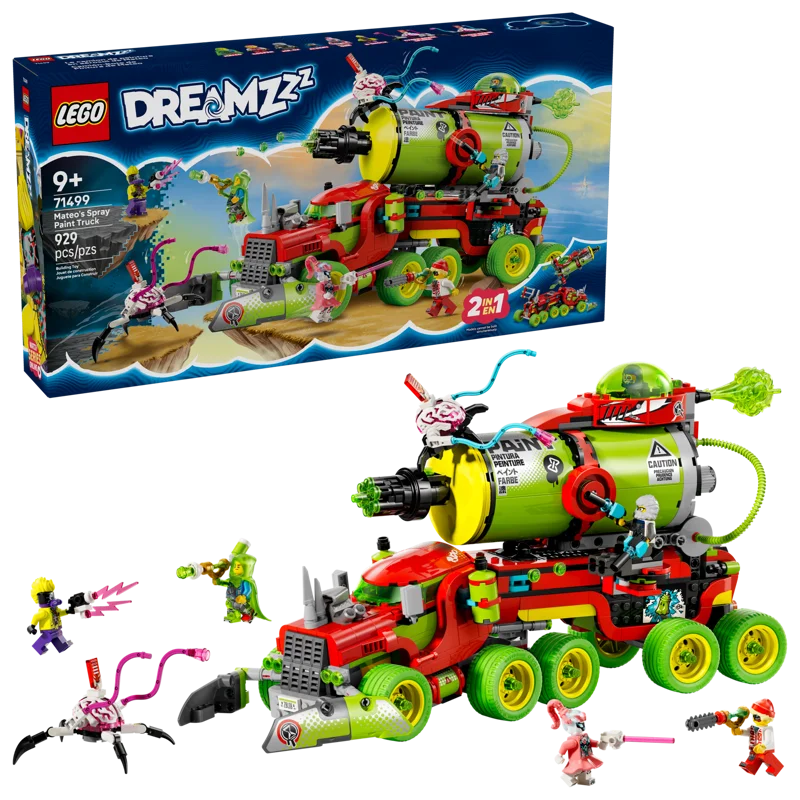 LEGO DREAMZzz 71499 Mateovo vozidlo v podobě barvy ve spreji — obrázek 2