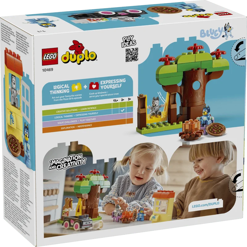 LEGO DUPLO Bluey 10469 Muffin, Bluey a rozvoz pizzy — obrázek 9