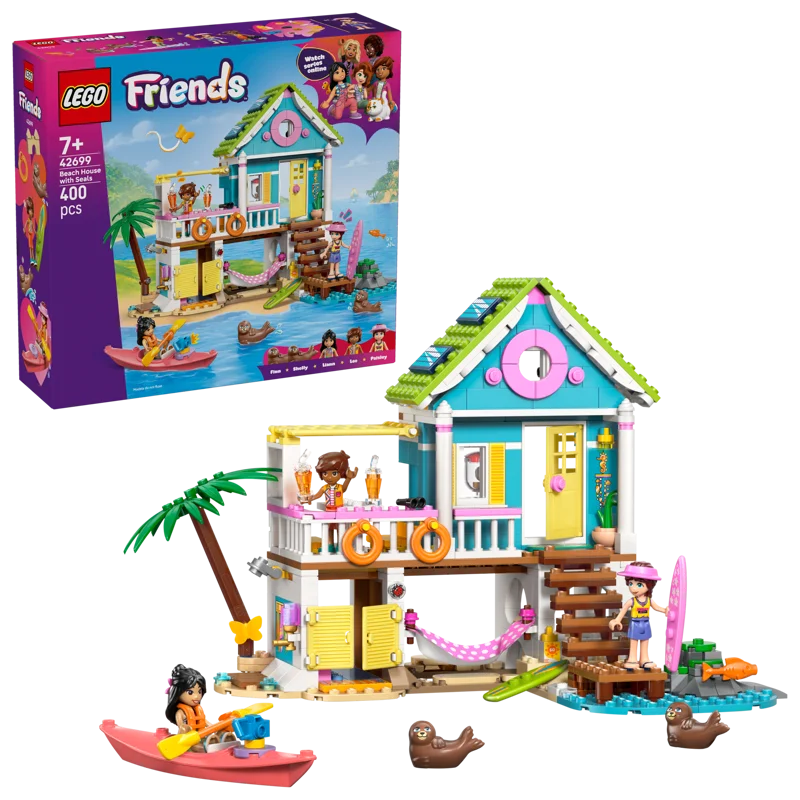 LEGO Friends 42699 Plážový dům s tuleni — obrázek 2