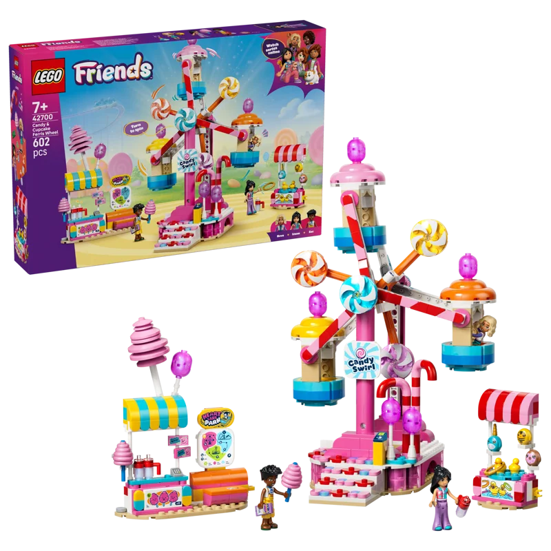 LEGO Friends 42700 Kolotoč se sladkostmi a cupcaky — obrázek 2