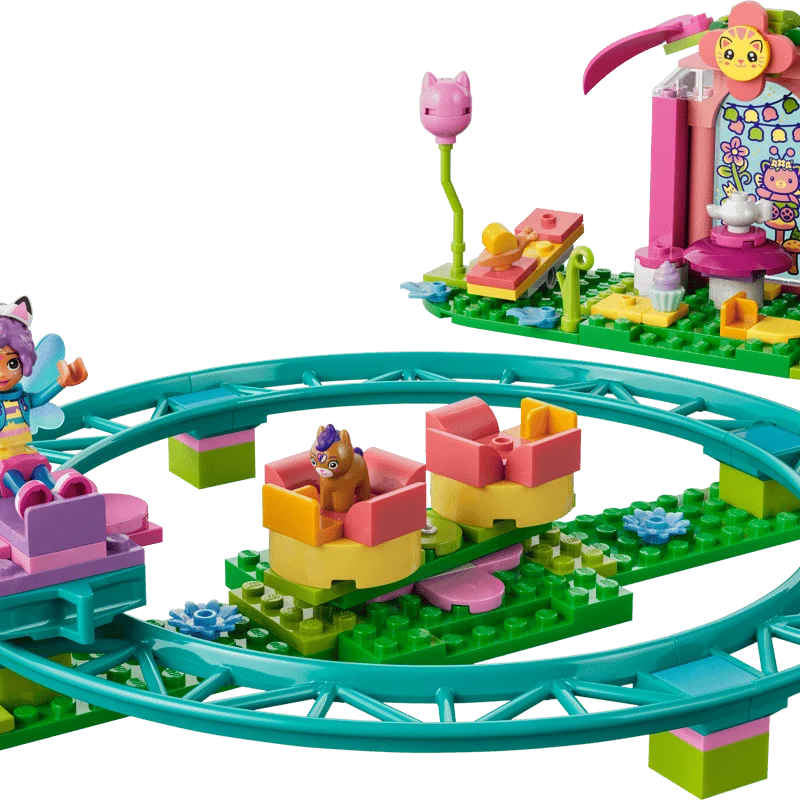 LEGO Gábinin kouzelný domek 11214 Vílí horská dráha a čajový dýchánek — obrázek 1