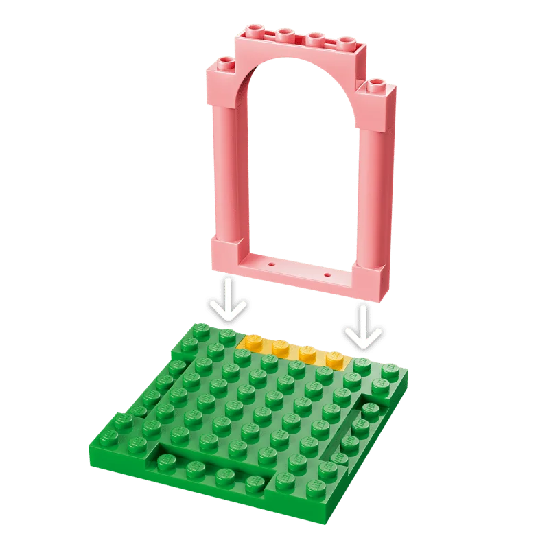 LEGO Gábinin kouzelný domek 11214 Vílí horská dráha a čajový dýchánek — obrázek 5