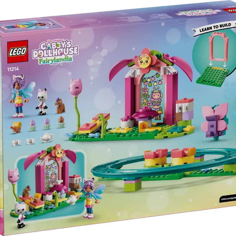 LEGO Gábinin kouzelný domek 11214 Vílí horská dráha a čajový dýchánek — obrázek 6